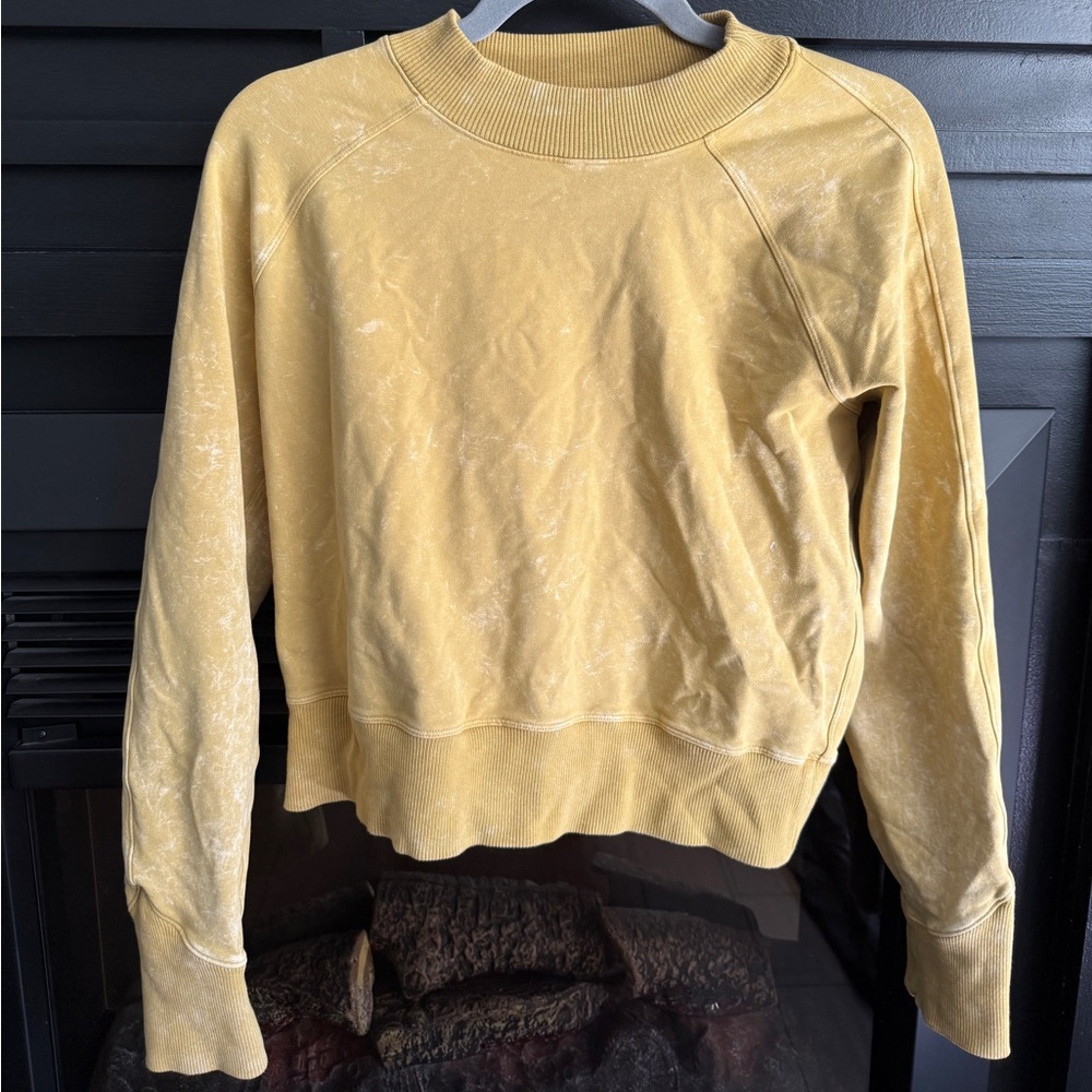 Yellow Lululemon Crew